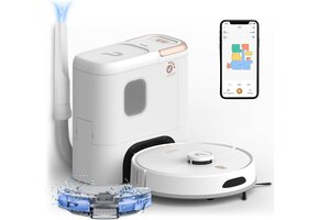 Robotstofzuiger met dweilfunctie & afzuigstation - 4500 Pa - 54% korting