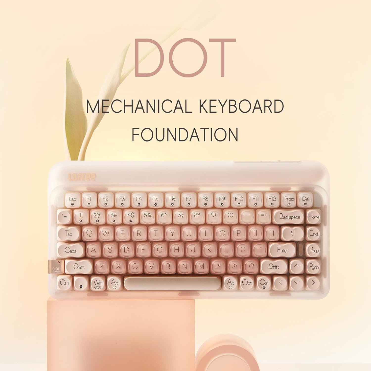 Mechanisch Toetsenbord 75% Hot-swappable Roze - 35% Korting!