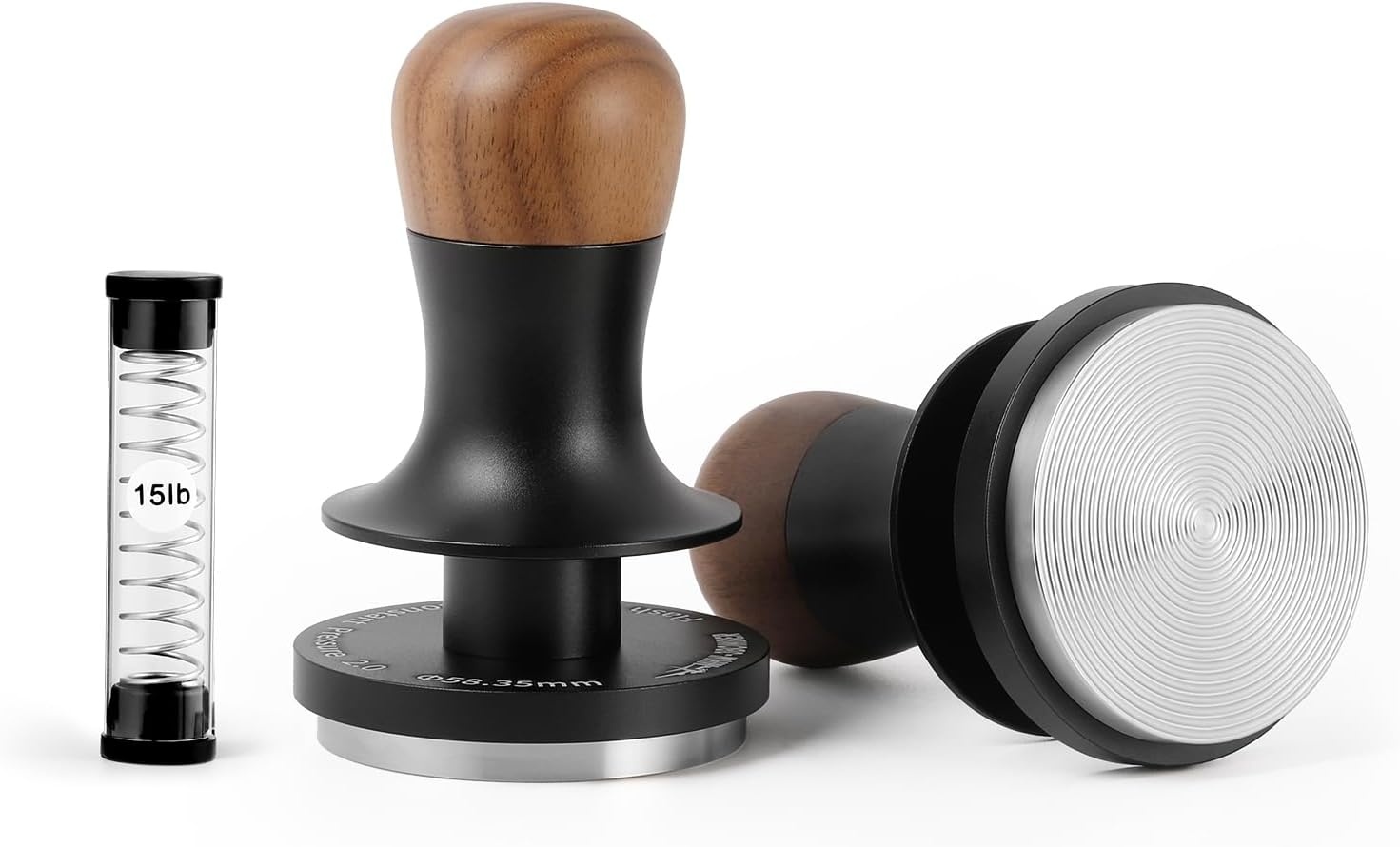 Professionele Koffiestamper: Constante Druk voor Espresso (58/58,35 mm)