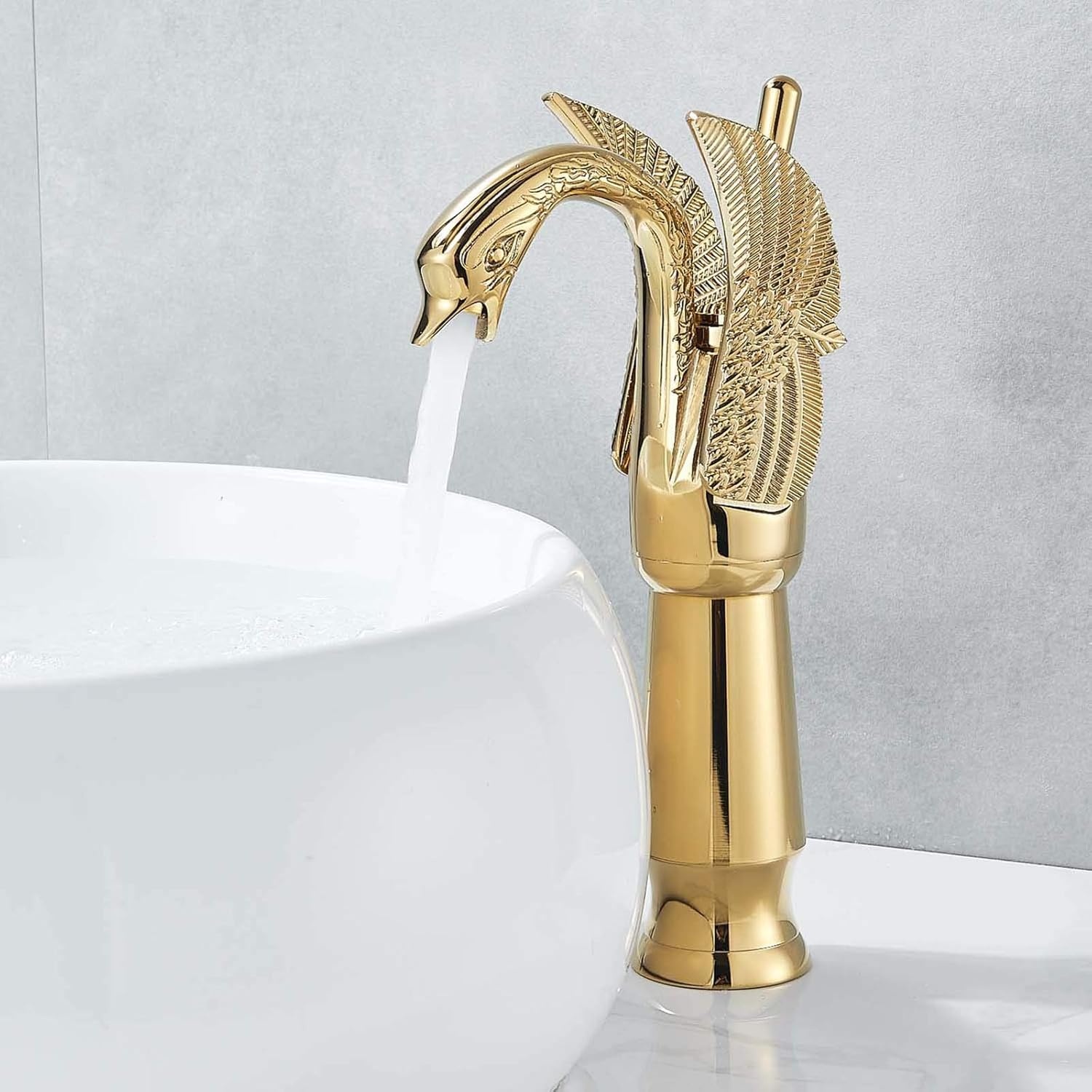 Gouden Messing Wastafelkraan - 34% Korting