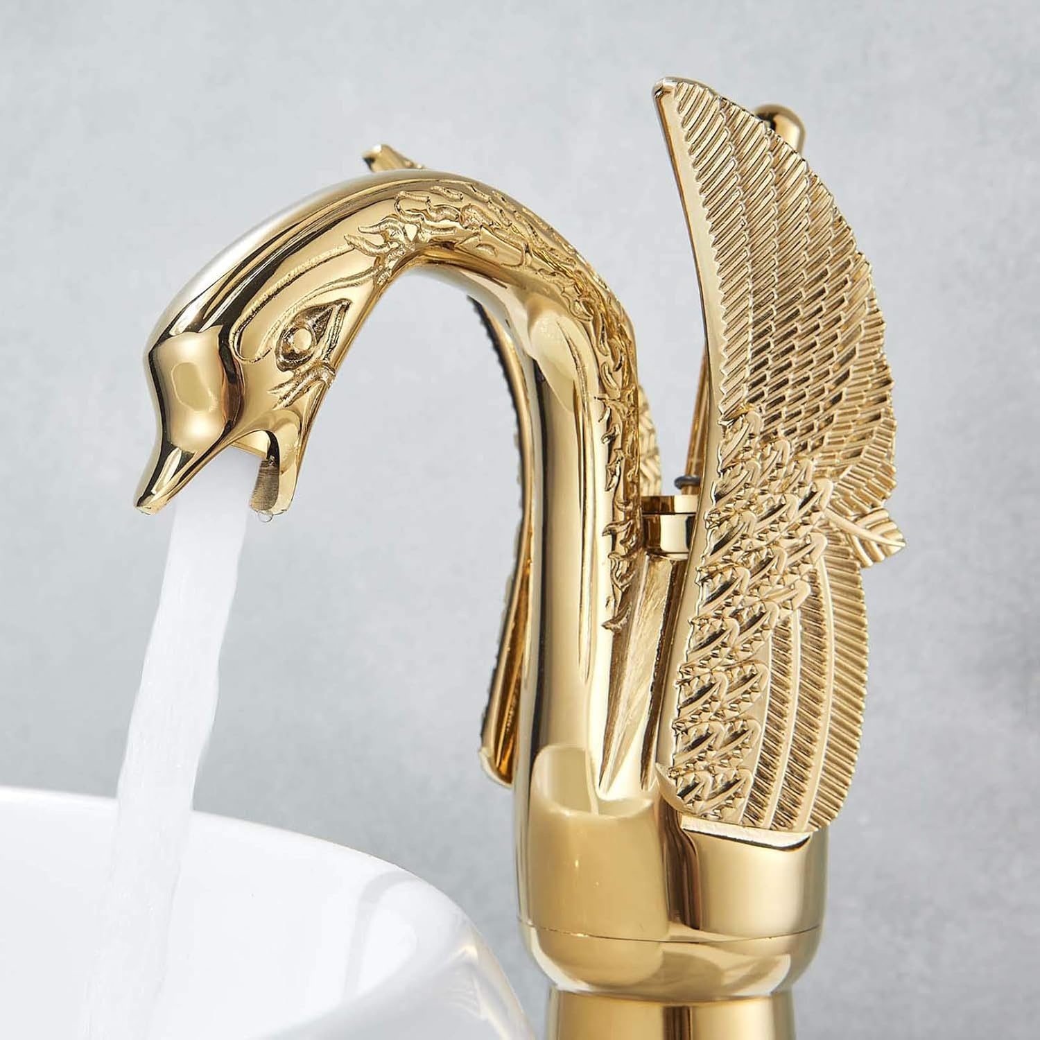 Gouden Messing Wastafelkraan - 34% Korting