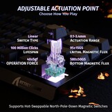 Gaming Toetsenbord 60% Magnetisch met RGB & 34% Korting