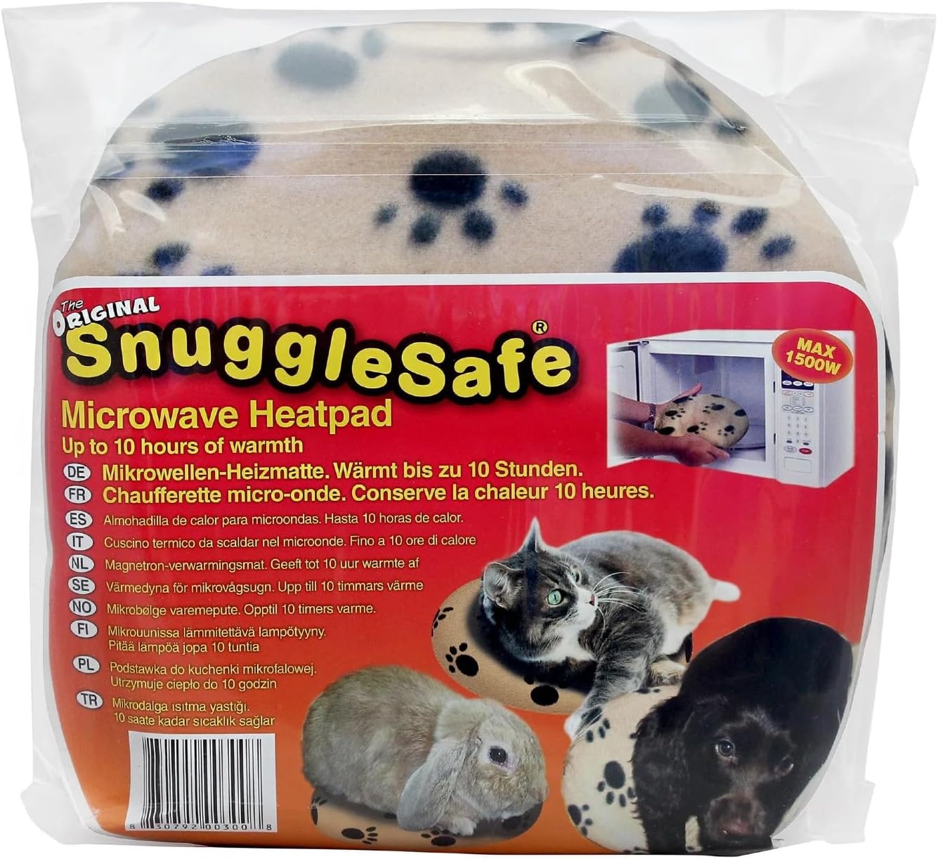 Magnetron Verwarmingskussen Huisdier (Hond/Kat) - 10u Warmte