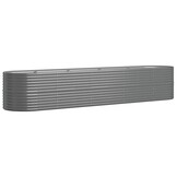 Grijze Stalen Plantenbak 368x80x68 cm - 34% Korting