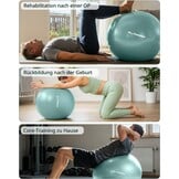 Fitnessbal Groen 65cm - Anti-burst | 28% Korting