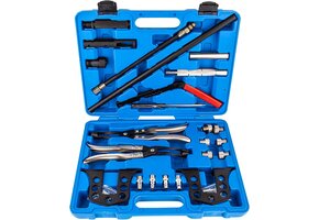 25-delige Ventielspanner Set met Perslucht voor 8-24V Motoren