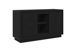 VidaXL Dressoir Zwart eiken 102x35x60 cm - 34% Korting