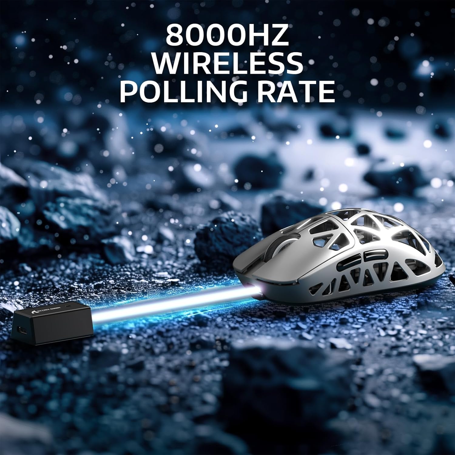 Superlichte Gamingmuis Grijs - 34% Korting!