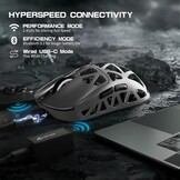 Superlichte Gamingmuis Grijs - 34% Korting!