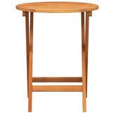 Opvouwbare Tuin Tafel - Massief Acaciahout - Naturel - 34% Korting