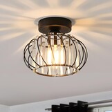 Zilver Kristal Plafondlamp Kroonluchter - 33% Korting