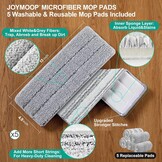 Zelfreinigende Dweilset met Emmer & 5 Pads - 34% Korting!