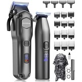 Haartondeuse & Baardtrimmer Set met 34% Korting | IPX7 Waterdicht