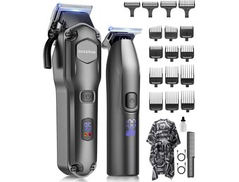 Haartondeuse & Baardtrimmer Set met 34% Korting | IPX7 Waterdicht