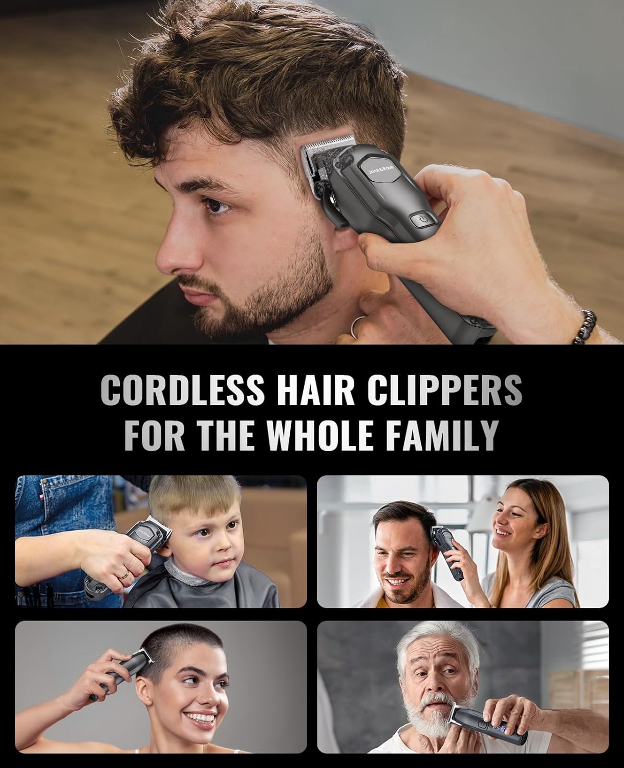 Haartondeuse & Baardtrimmer Set met 34% Korting | IPX7 Waterdicht