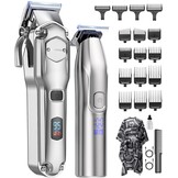 Haartondeuse & Baardtrimmer Set met 34% Korting | IPX7 Waterdicht