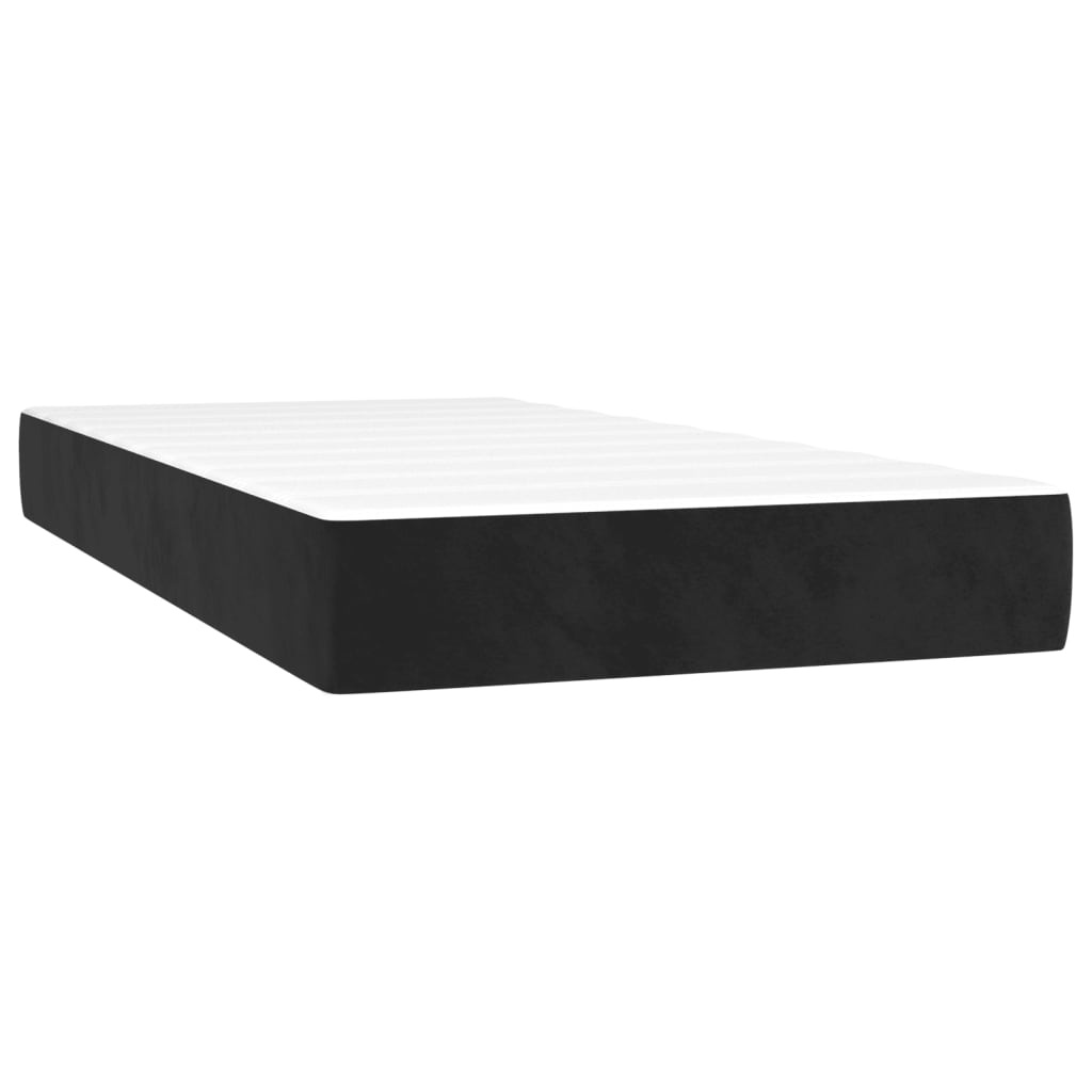 Pocketveringmatras 100x200x20 cm Zwart - 37% Korting!