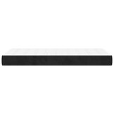 Pocketveringmatras 100x200x20 cm Zwart - 37% Korting!