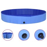 Hondenzwembad Inklapbaar PVC Blauw 300x40 cm - 30% Korting