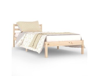 Massief Grenenhouten Bedframe 90x200 cm - Nu met 34% Korting!