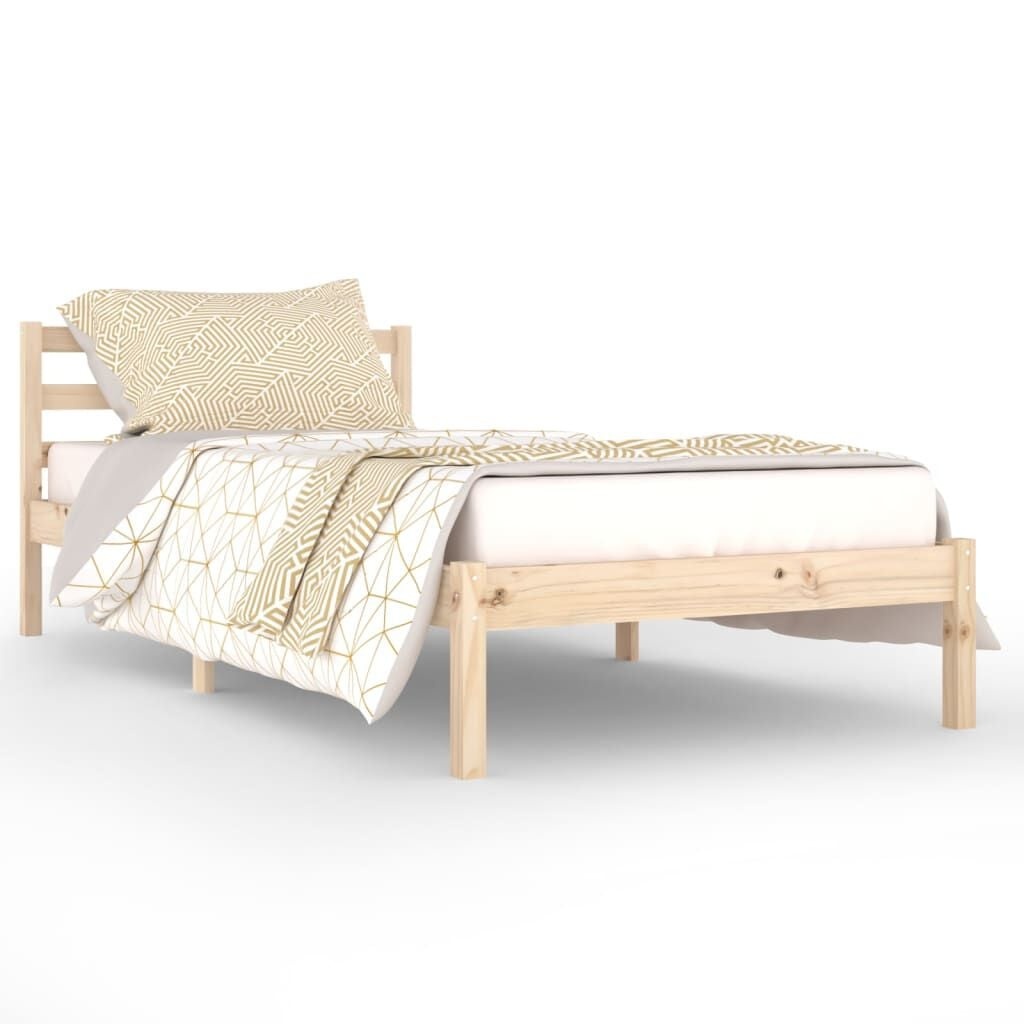 Massief Grenenhouten Bedframe 90x200 cm - Nu met 34% Korting!