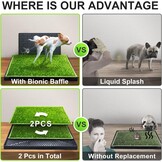 Honden Trainingspad Kunstgras 2 stuks - 59% Korting!