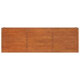 Verhoogde Cortenstaal Plantenbak 240x40x77 cm - 34% Korting