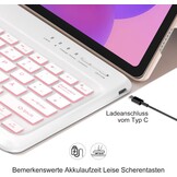 Toetsenbordhoes Lichtroze voor Idea Tab Pro 12.7" (33% Korting)
