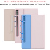 Toetsenbordhoes Lichtroze voor Idea Tab Pro 12.7" (33% Korting)