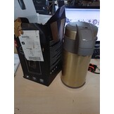 Thermoskan pomp 4L Goud RVS | 58% korting | 6u warm / 12u koud