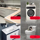 Wit Douchewaterstop Siliconen - 2.6m - 26% Korting