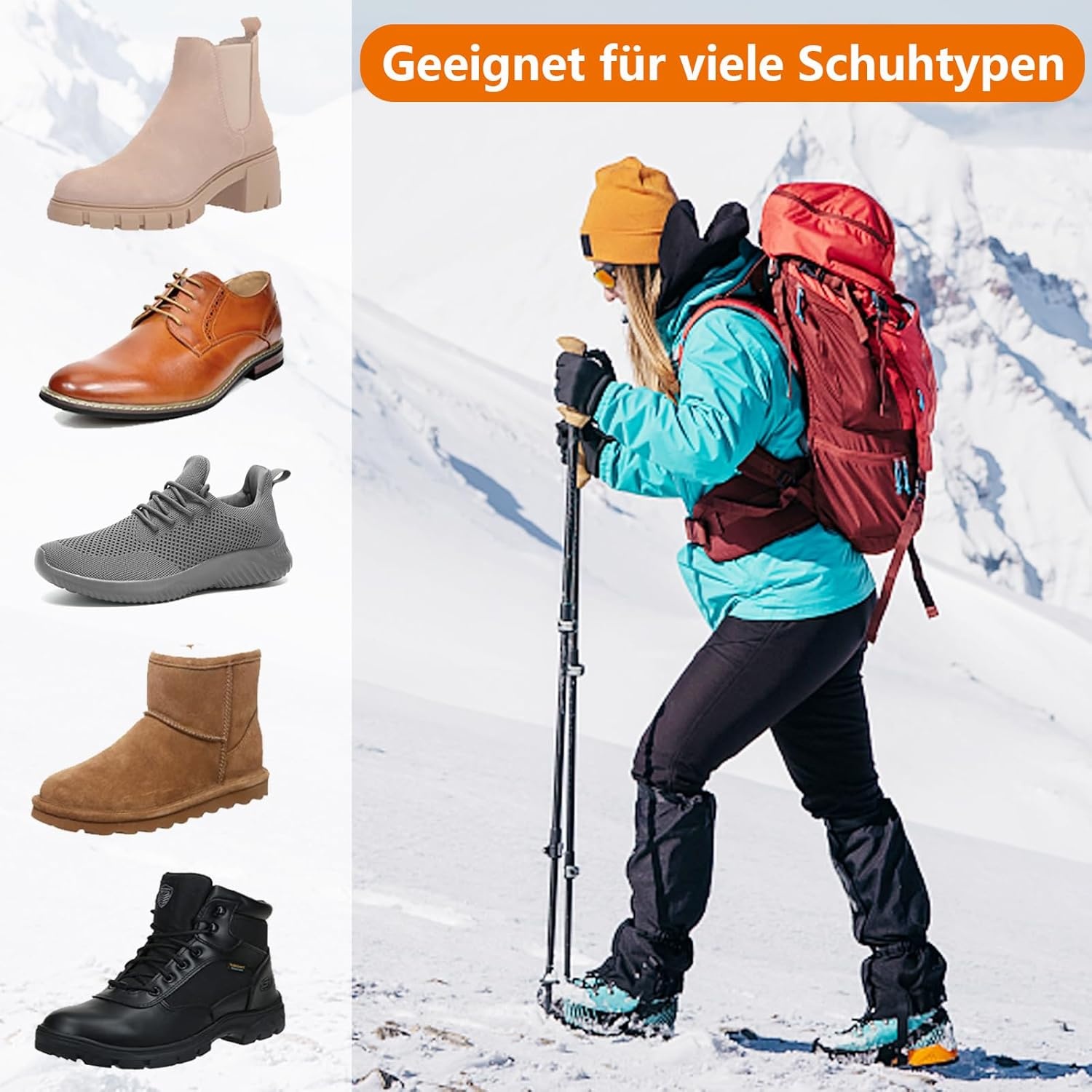 Verwarmbare Zolen 4 standen | Oplaadbaar | 42-47 | 34% Korting