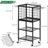 Ruim Halterrek met 16 Haken & Wielen - 34% Korting!