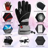 Verwarmde Handschoenen Heren Dames - Waterdicht & Touchscreen - 29% Korting