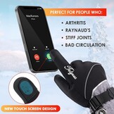 Verwarmde Handschoenen Heren Dames - Waterdicht & Touchscreen - 29% Korting