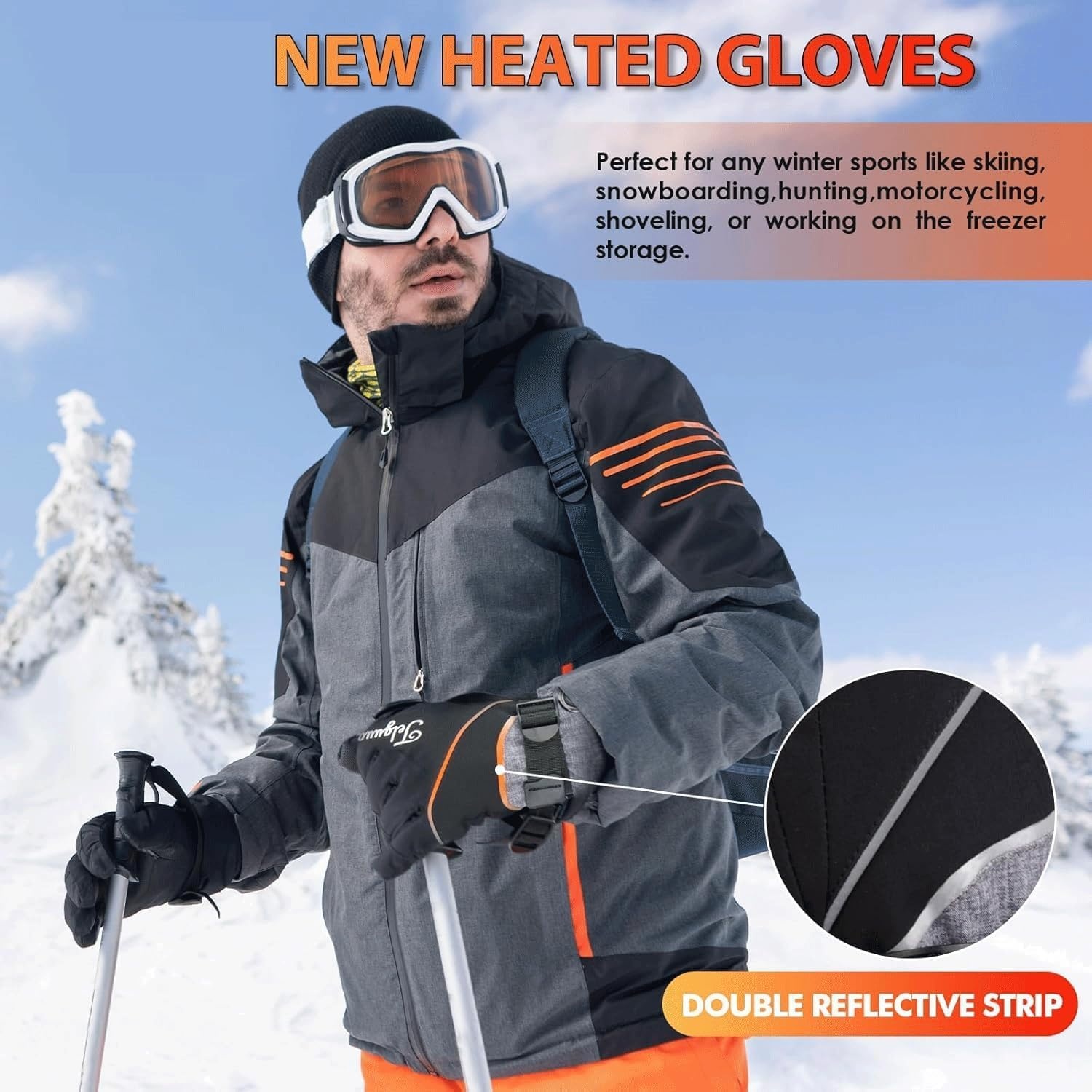 Verwarmde Handschoenen Heren Dames - Waterdicht & Touchscreen - 29% Korting