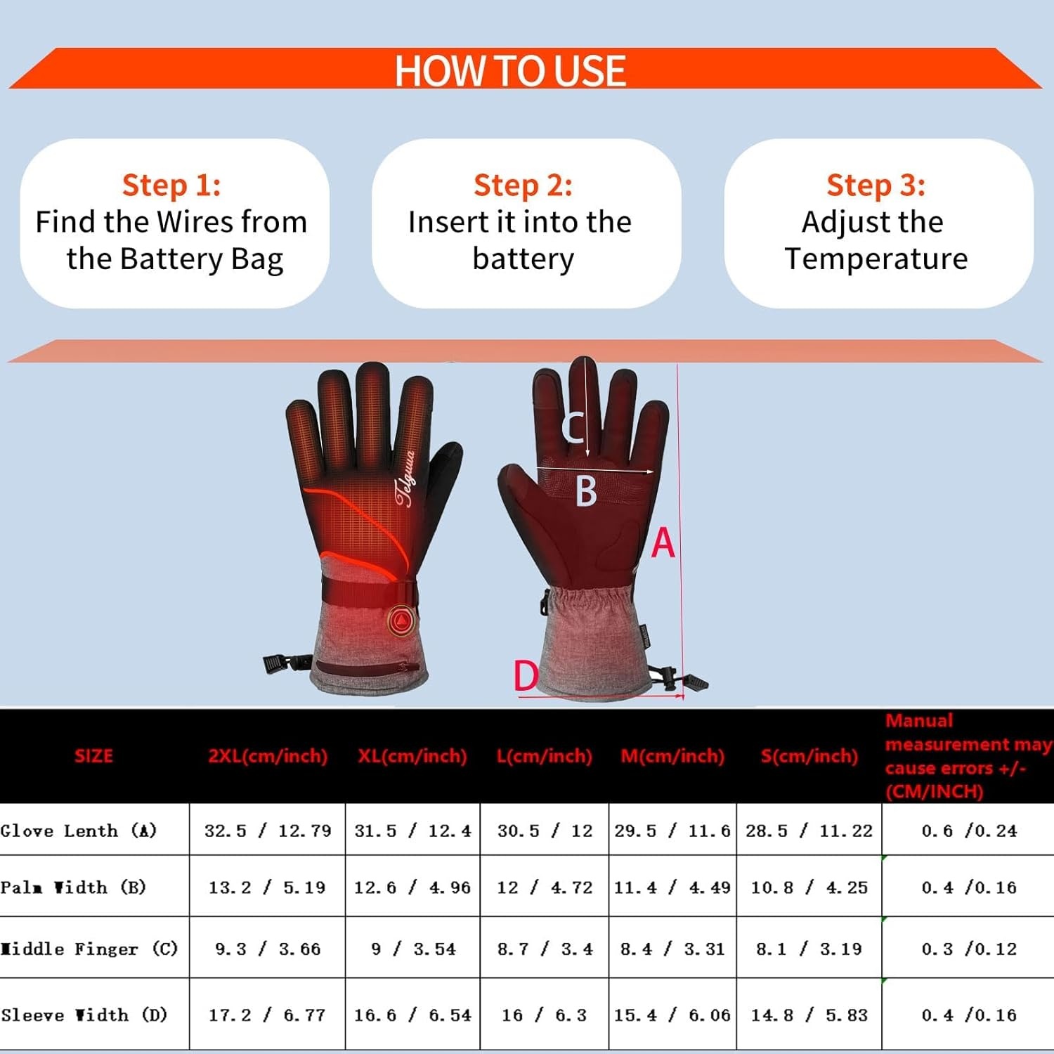 Verwarmde Handschoenen Heren Dames - Waterdicht & Touchscreen - 29% Korting