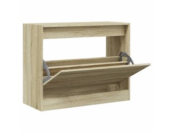 Schoenenkast Sonoma Eiken 80x34x63 cm - 34% Korting!