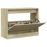 Schoenenkast Sonoma Eiken 80x34x63 cm - 34% Korting!