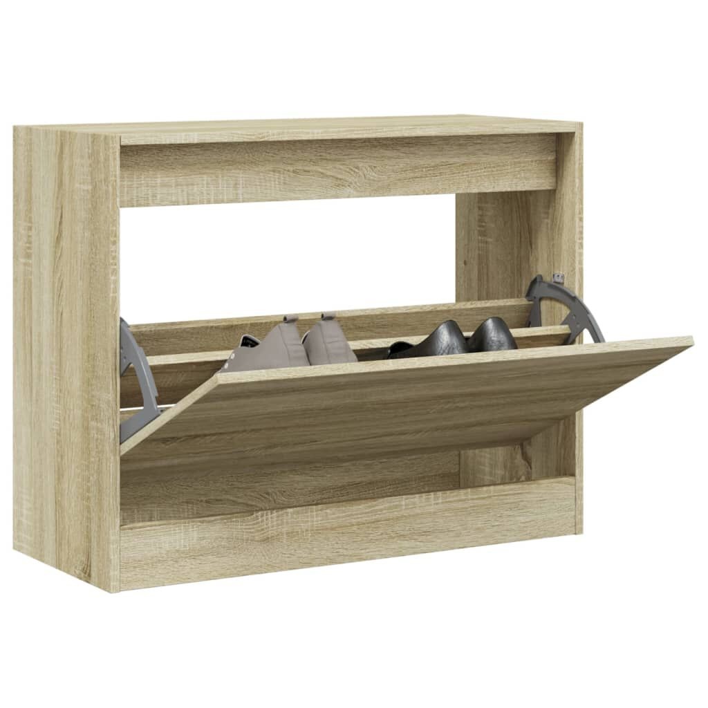 Schoenenkast Sonoma Eiken 80x34x63 cm - 34% Korting!