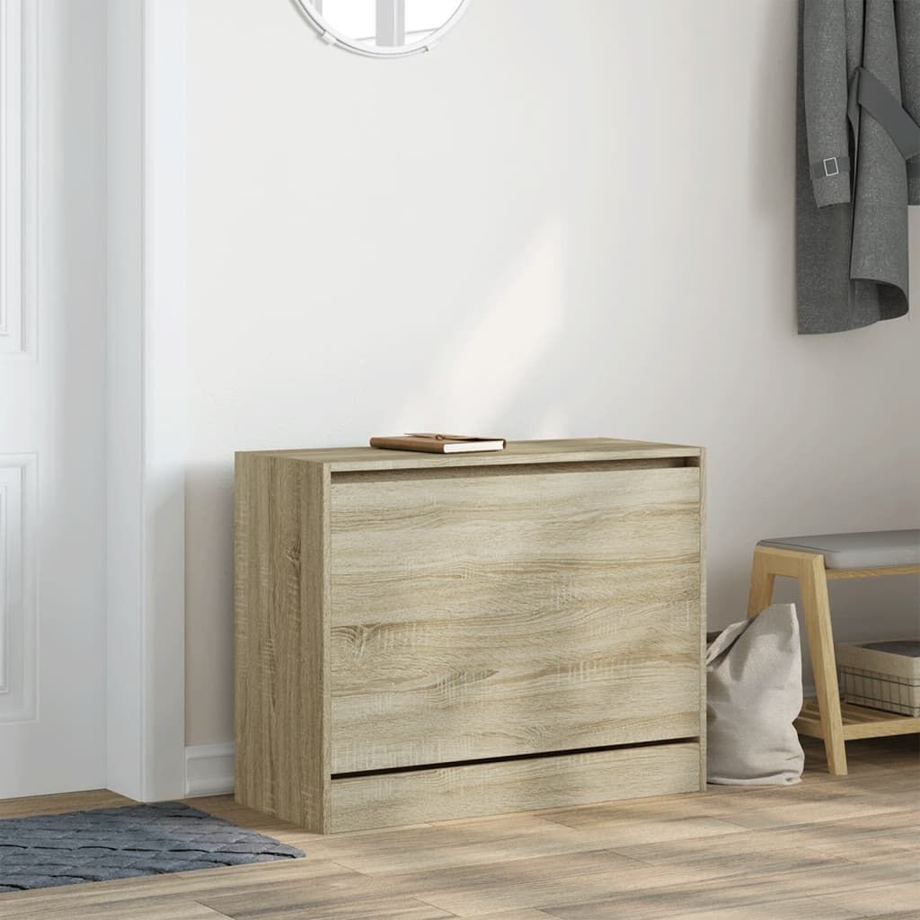 Schoenenkast Sonoma Eiken 80x34x63 cm - 34% Korting!