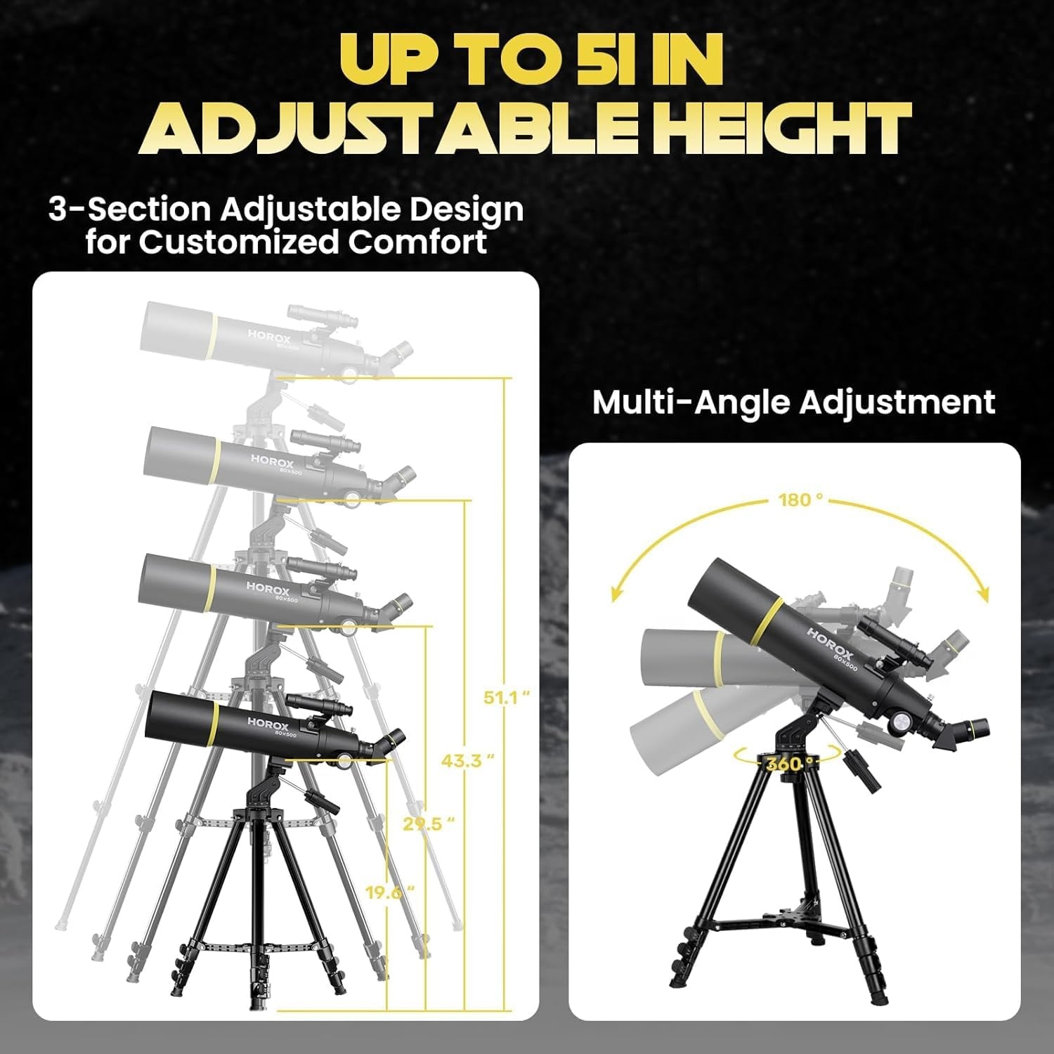 Beginner Telescoop 80mm Refractor met 29% Korting