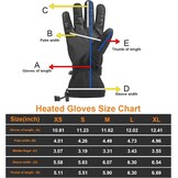 Verwarmde Handschoenen M | Touchscreen | Waterdicht | 7.4V Accu | 35% Korting