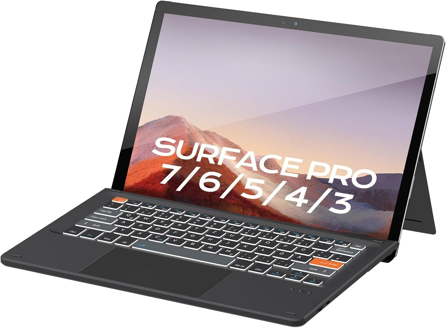 QWERTZ Bluetooth Toetsenbord met Trackpad voor Surface Pro (29% Korting)