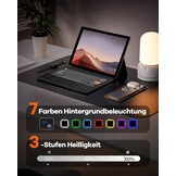 QWERTZ Bluetooth Toetsenbord met Trackpad voor Surface Pro (29% Korting)