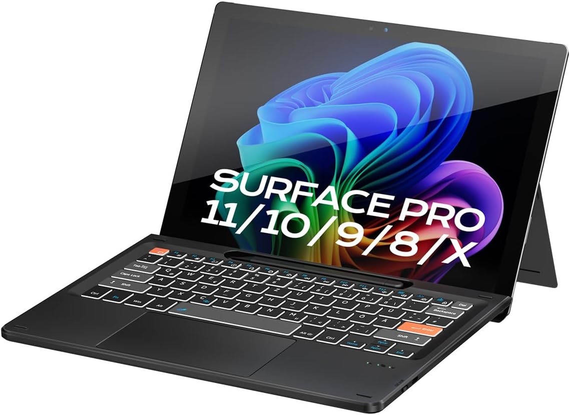 QWERTZ Bluetooth Toetsenbord met Trackpad voor Surface Pro (29% Korting)