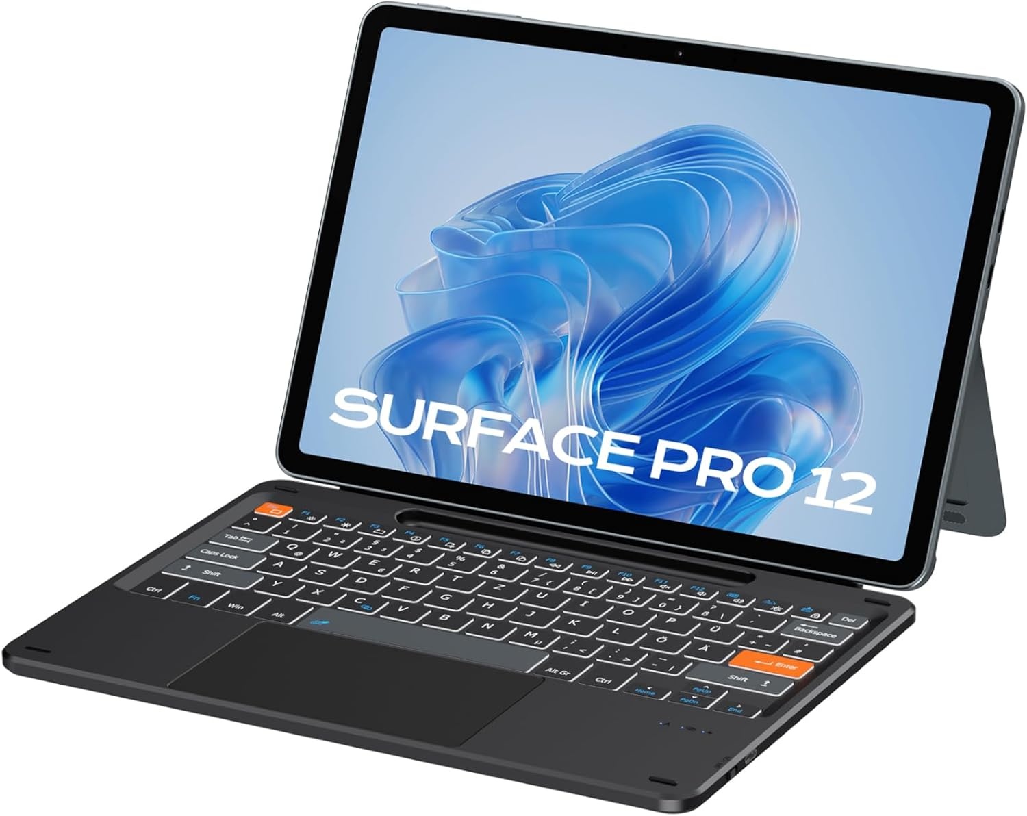 QWERTZ Bluetooth Toetsenbord met Trackpad voor Surface Pro (29% Korting)