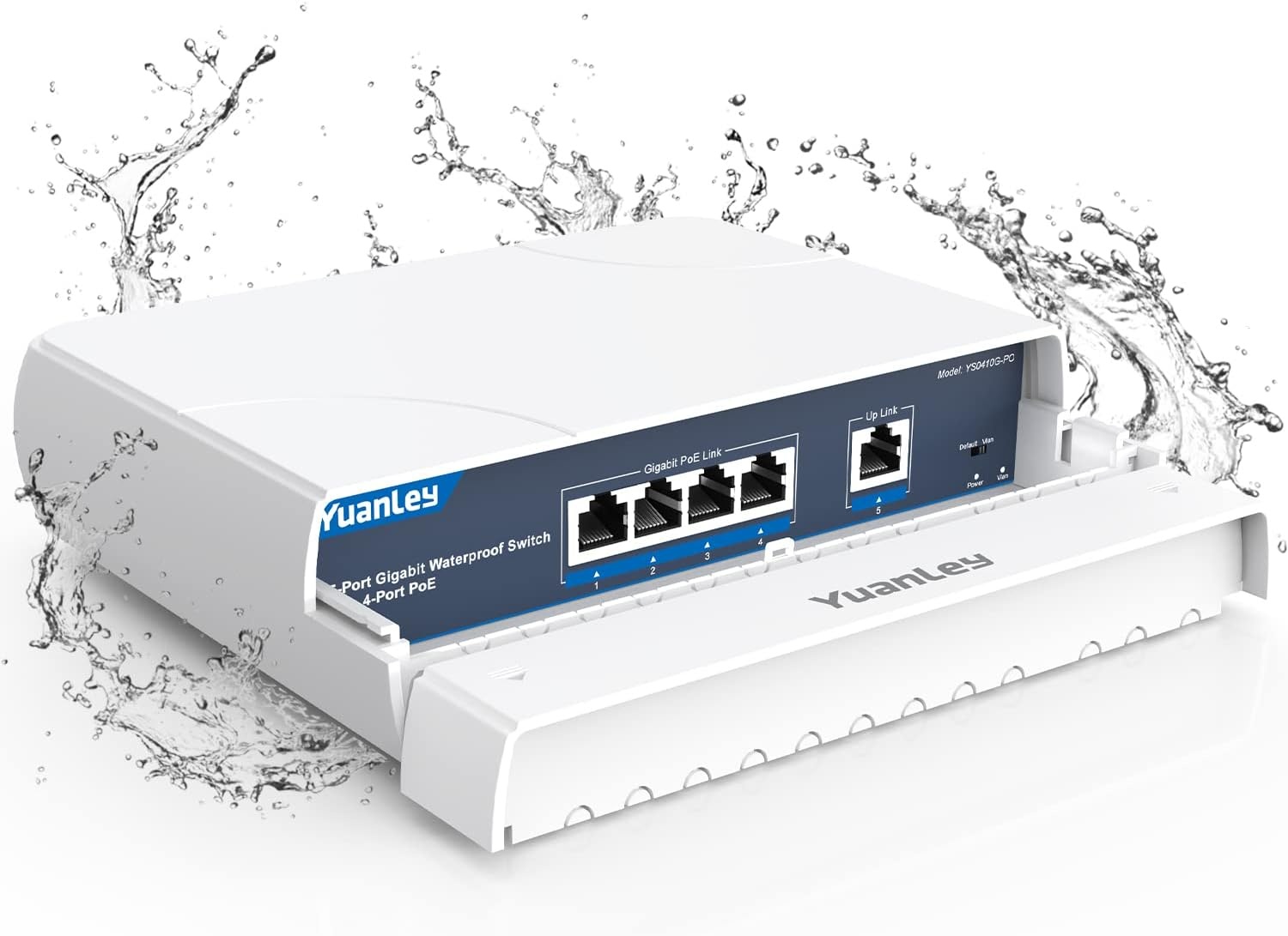 Waterdichte PoE Switch Buiten - 4-Poorts Gigabit (29% Korting)