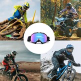 Motorcrossbril ATV Dirt Bike - Anti-UV Winddicht Stofdicht - 29% Korting
