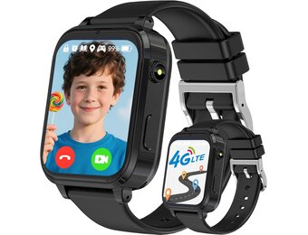 Kinder Smartwatch GPS 4G - Waterdicht met Bellen & SOS - 33% Korting